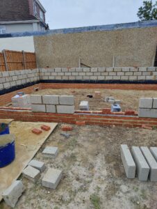 Home renovation refurbishment outdoor construction London UK
