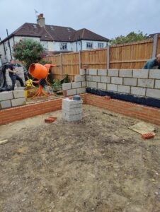 Home renovation refurbishment outdoor construction London UK