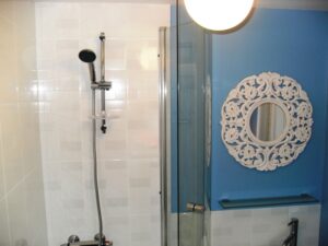 empty bar area with old bathroom 14